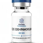 Kinetic Compounds CJC-1295 Ipamorelin Combo 20mg lyophilized research peptide vial label
