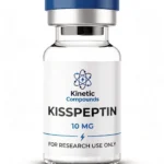 Kinetic Compounds Kisspeptin 10mg lyophilized research peptide vial label