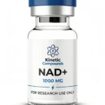 Kinetic Compounds NAD+ 1000mg lyophilized research compound vial label
