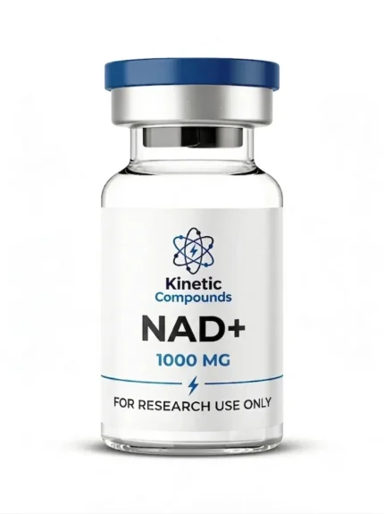 Kinetic Compounds NAD+ 1000mg lyophilized research compound vial label