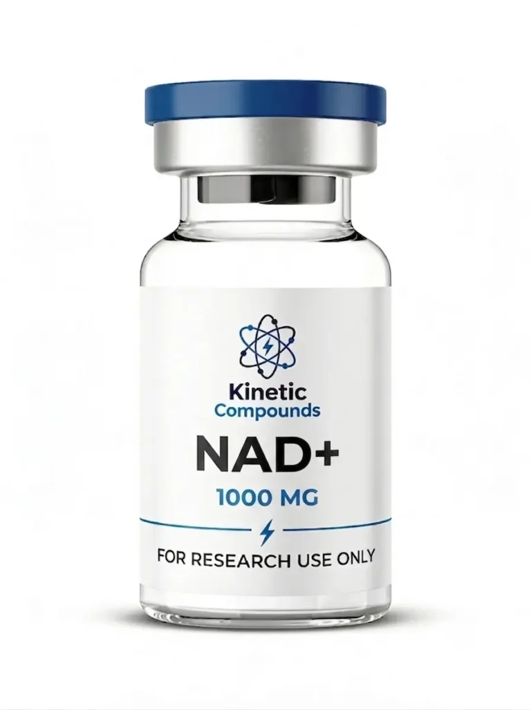 Kinetic Compounds NAD+ 1000mg lyophilized research compound vial label