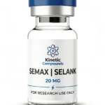 Kinetic Compounds Semax Selank Combo 20mg lyophilized nootropic research peptide vial label