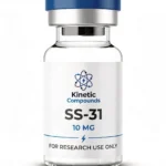 Kinetic Compounds SS-31 Elamipretide 10mg lyophilized mitochondrial research peptide vial label