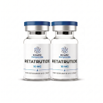 Kinetic Compounds Retatrutide Starter Kit — 2x Retatrutide 10mg with bacteriostatic water and syringes research peptide bundle