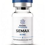 Kinetic Compounds Semax 10mg lyophilized nootropic research peptide vial label